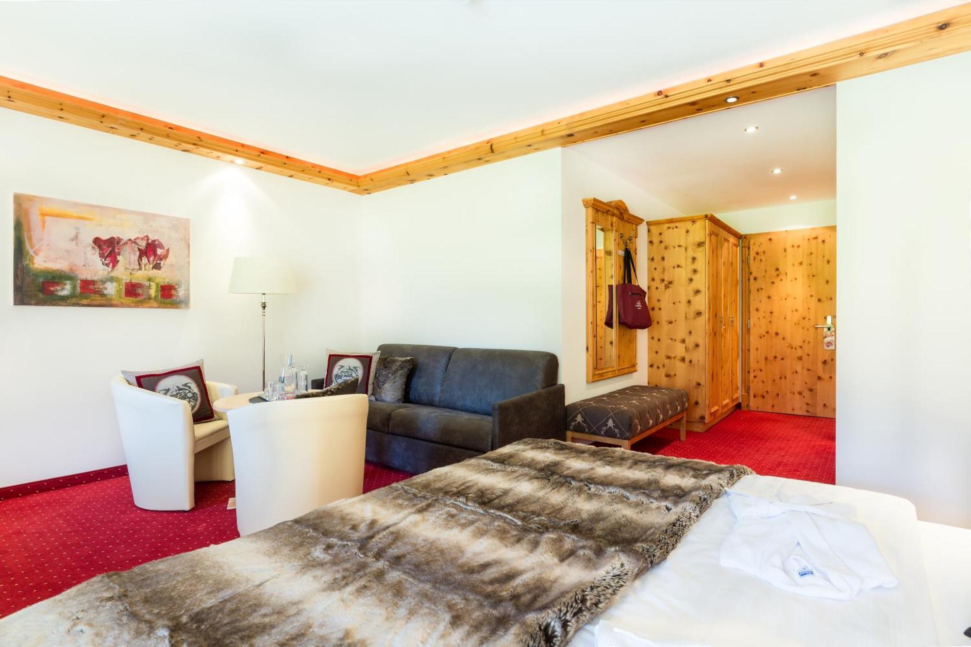 Chasa Castello Relax & Spa Самнаун Стая снимка